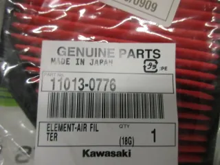 A883 Kawasaki ZX 1002 H2 Ersatzfilter Luftfilter 11013-0776 Filter Original Element air box - Bild 5