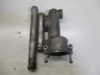 3. Honda GL 1100 SC02 Goldwing Thermostatgehäuse mit Rohren Thermostat Kühler - Bild 4