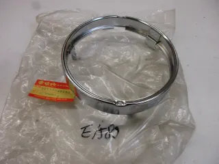E1589. Suzuki TS 185_250 Chromring Scheinwerfer 35111-48530 Zierring Gehäuse Blende - Bild 2