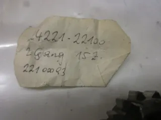 E1014. Suzuki RV 50 Getrieberitzel Getriebe 24221-22100 Motor 2.Gang 15 Z Zahnrad - Bild 5