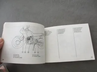 Honda NX 500_650 Bordbuch Fahrer-Handbuch Bedienungsanleitung manuel du conducteur - Bild 2