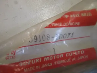 E966 Suzuki GS 500 E GM51B Stehbolzen 09108-10071 Motor M10 x 190 mm Schraube Zylinderstehbolzen - Bild 5