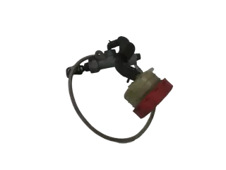 1. Honda CBR 600 F PC25 Bremspumpe hinten 1/2 Zoll Stahlflexleitung - Bild 1