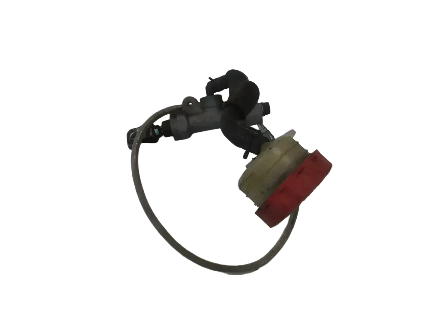 1. Honda CBR 600 F PC25 Bremspumpe hinten 1/2 Zoll Stahlflexleitung - Bild 1