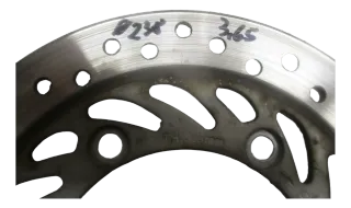 Honda CBF 125M JC40 Bremsscheibe vorne brake disc front 3,65 mm - Bild 2