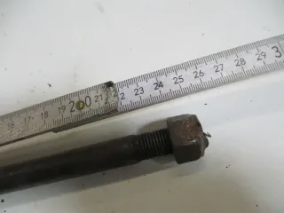 2. Suzuki GN 125 NF41A Steckachse Achse hinten 15 mm Axle rear - Bild 4