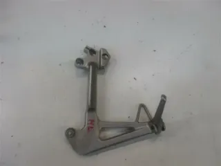 1. HONDA VFR 800 RC46 FUßRASTENHALTER HINTEN LINKS MIT FUSSRASTE SOZIUSRASTE - Bild 1