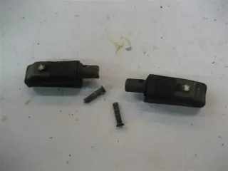 1. GILERA EAGLET 50 TYP 503 FUßRASTE HINTEN RECHTS LINKS MIT BOLZEN - Bild 2