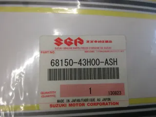 E1684. Suzuki VL 800 Aufkleber Dekor 68150-43H00-ASH Verkleidung Streifen Fender Logo - Bild 5