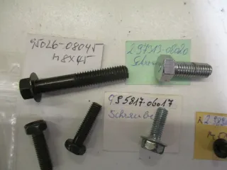 D2181 Yamaha DT_XT_SR_FZR_XJ Schrauben ET 95026-08045 Konvolut Verkleidung bolt - Bild 2