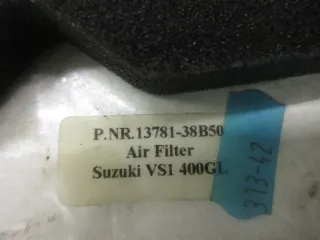 E1565. Suzuki VS 1400 Filterschwamm Ersatzfilter 13781-38B50 Filter Luftfilter - Bild 2