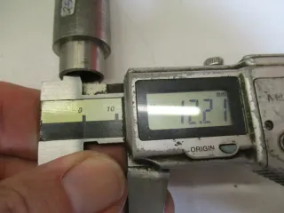 D2342 Yamaha RD 50 DX Distanzhülse Hülse 296-25317-00 Abstandshalter Felge hinten - Bild 5