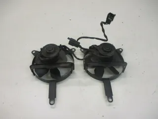 1. Yamaha YZF 750 R 4HN SP Kühlerventilator links rechts Kühler Gebläse Lüfterra - Bild 1
