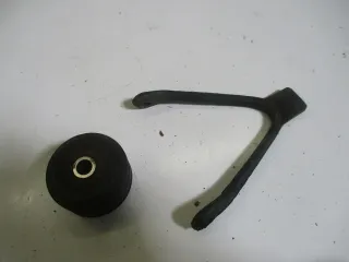 Kawasaki KDX 175  DX175B Spanngummi Gummi Führungsrolle Rolle Gummi Kette - Bild 2
