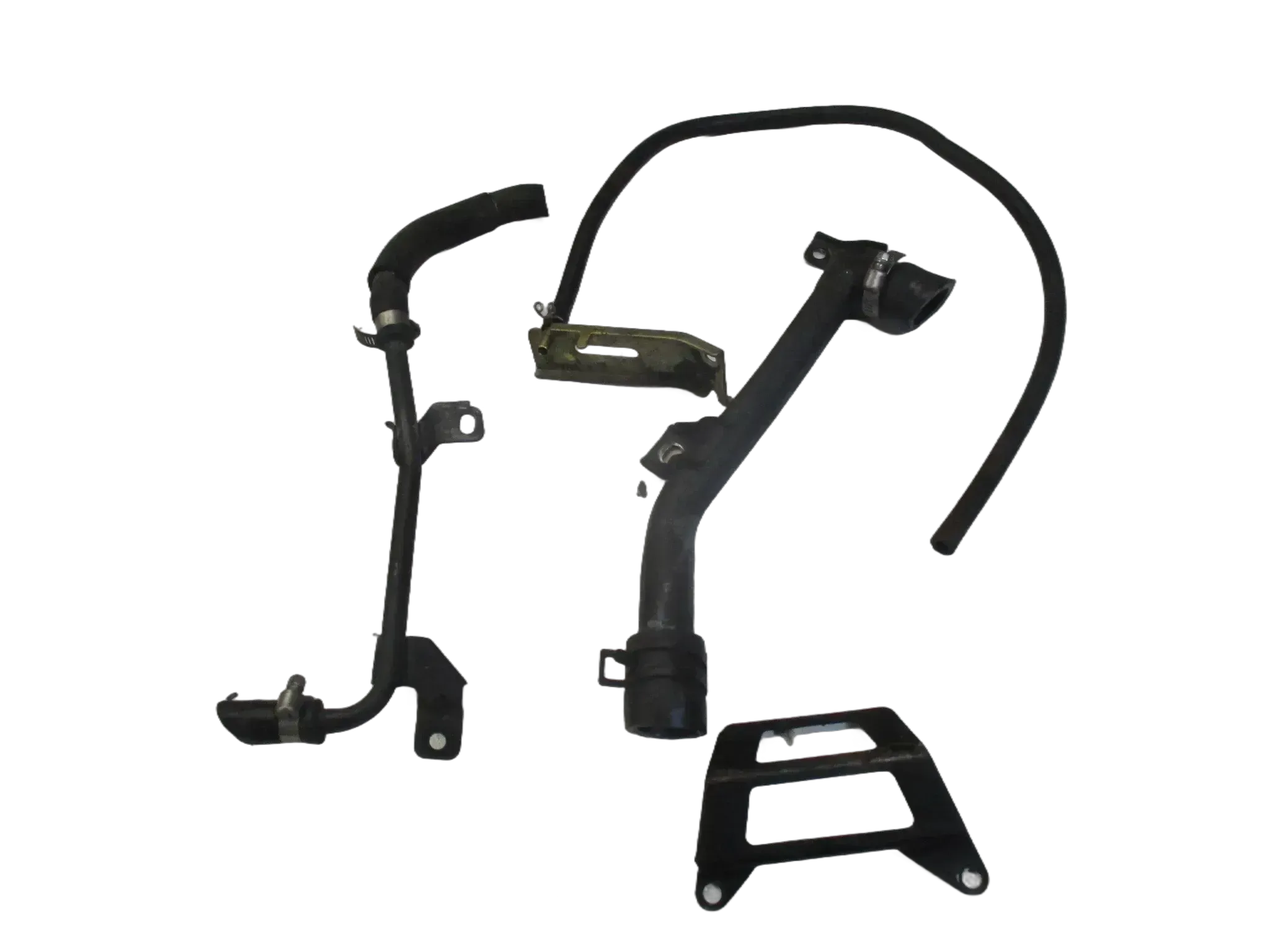 2. Yamaha FZS 600 Fazer RJ 02 Wasserleitung Kühler Halter Gitter - Bild 1