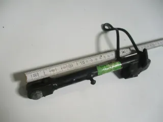 O1. Honda CM 185 T Twin Seitenständer rmit Bolzen Gummi Kippständer side columns - Bild 1