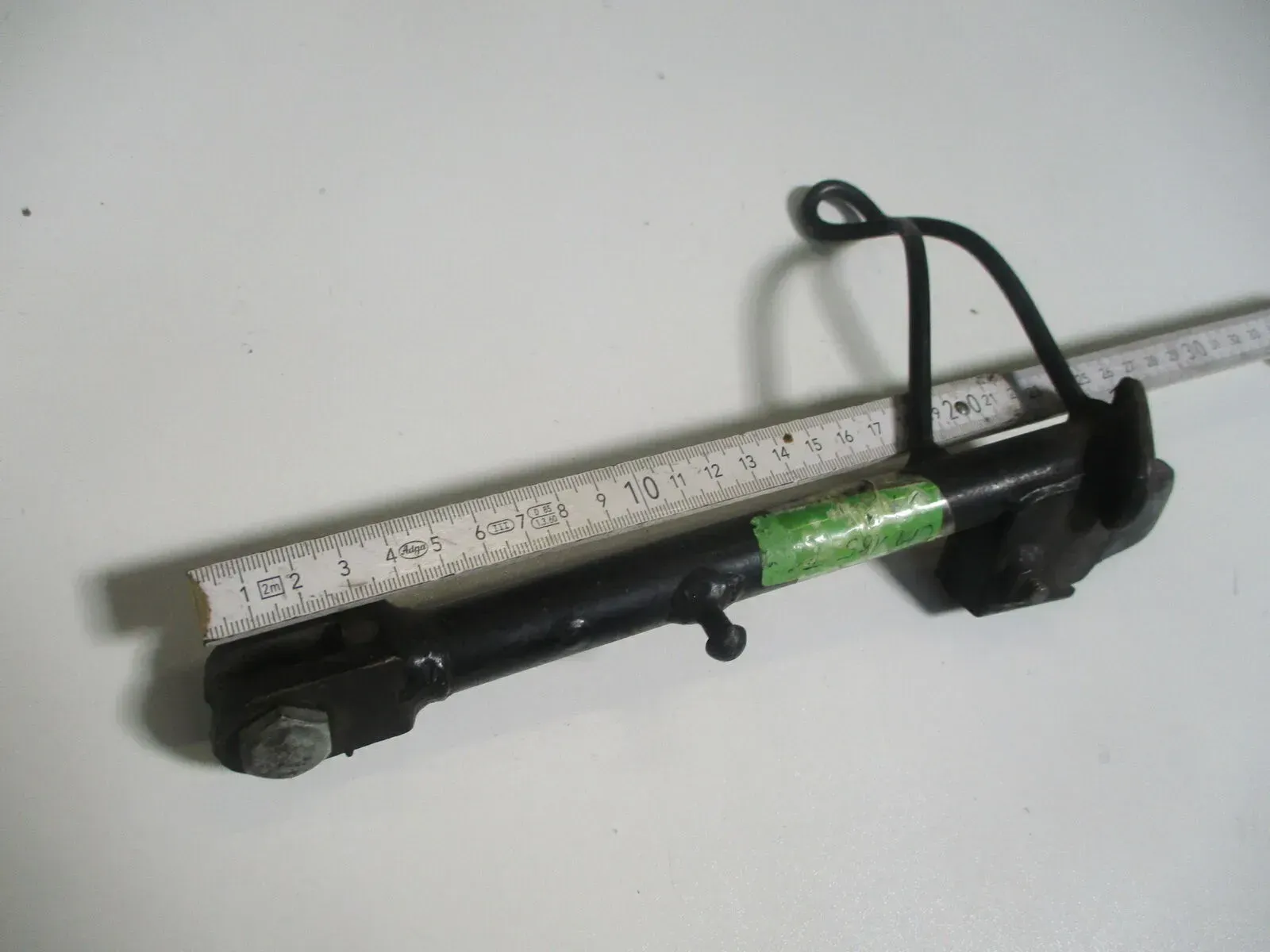 O1. Honda CM 185 T Twin Seitenständer rmit Bolzen Gummi Kippständer side columns - Bild 1