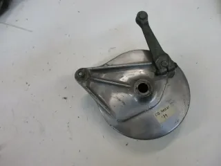 O1. Honda CB 400 N_T Bremstrommel hinten silber Trommelbremse Bremse brake drum - Bild 2