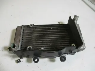 2. Honda VFR 800 FI RC 46 Kühler Wasserkühler links mit Fühler radiator left - Bild 3