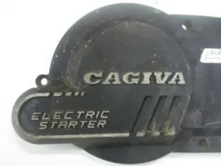 Cagiva Aletta Electra 125 Ritzelabdeckung Motordeckel links Kettenschutz Blende - Bild 2