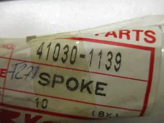 R573 Kawasaki EL 250_252 Speiche aussen 41030-1139 Felge vorne - Bild 2