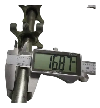 1. Ducati 750 SS ZDM Bj. 90-98 Steckachse hinten 17x330 mm Achse - Bild 4