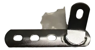 B829 Kawasaki_Honda_Suzuki_Yamaha Auspuffhalter 140x30 mm Auspuff - Bild 1