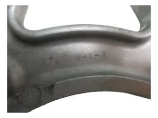 Suzuki GSX-R 750 GR 75 A Knicker Fußrastenhalter vorne rechts - Bild 5