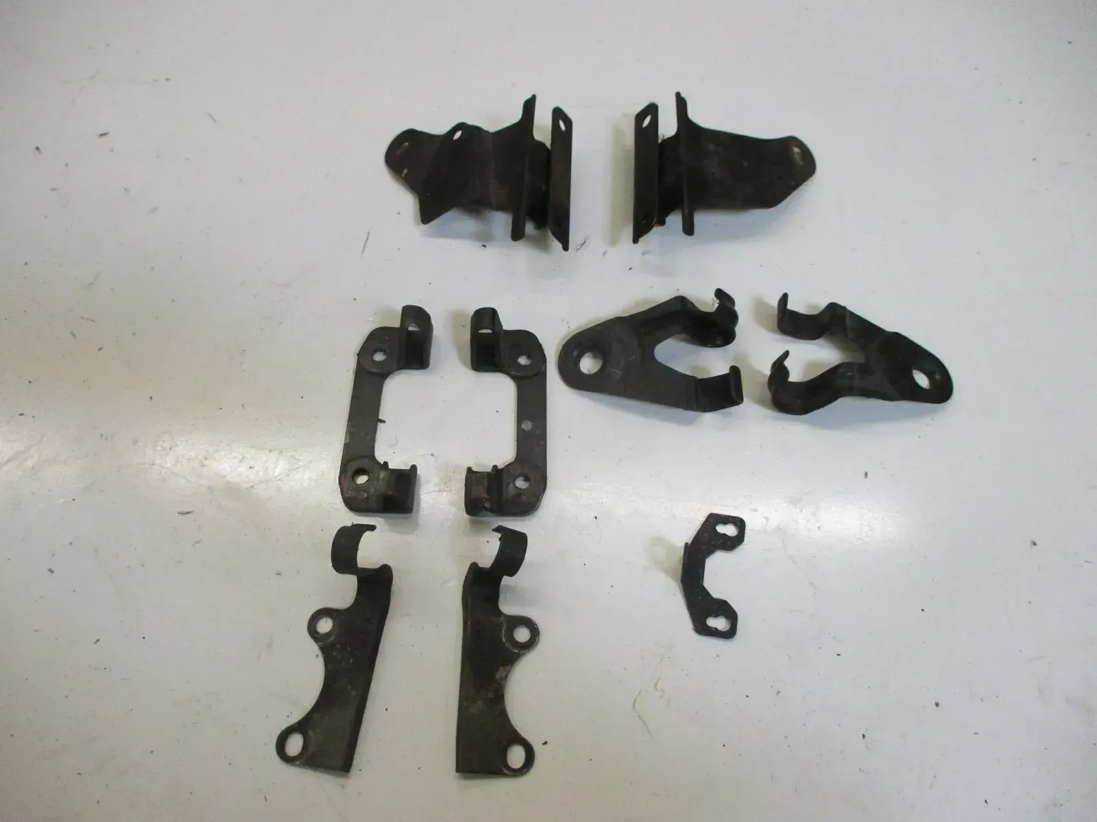 6. Honda CB 900 F_F2 Bol d`Or SC 01 Halter (3) Befestigungen Träger Bügel Motor - Bild 1
