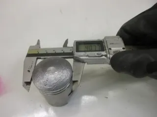 B534. Suzuki AP 50 Kolben Motor Zylinder piston 020640 - Bild 4
