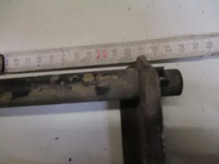 Flachkopf 355x20 mm B1962 BMW Steib Adler MZ Schiene Stange Seitenwagen Beiwagen - Bild 3