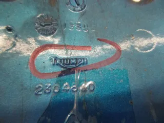 Fender Kotflügel Z304 Triumph Daytona 955 i vorne Verkleidung Schmutzfänger - Bild 6