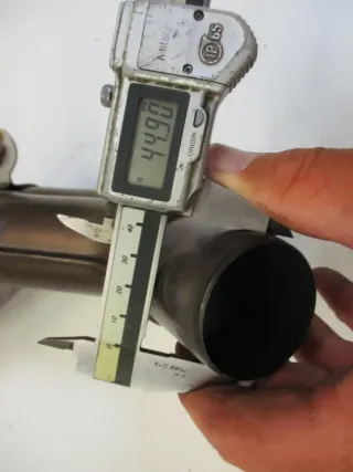 Auspuffkrümmer Krümmer Yamaha YZF-R1 RN 12 R1 EXUP Auspuff 1in2 5VY Verteiler - Bild 5