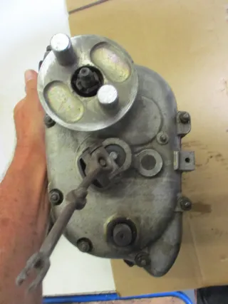 Getriebe mit Handschalthebel BM7. BMW R 25/2 R25/3 Ausrückhebel gear box - Bild 10
