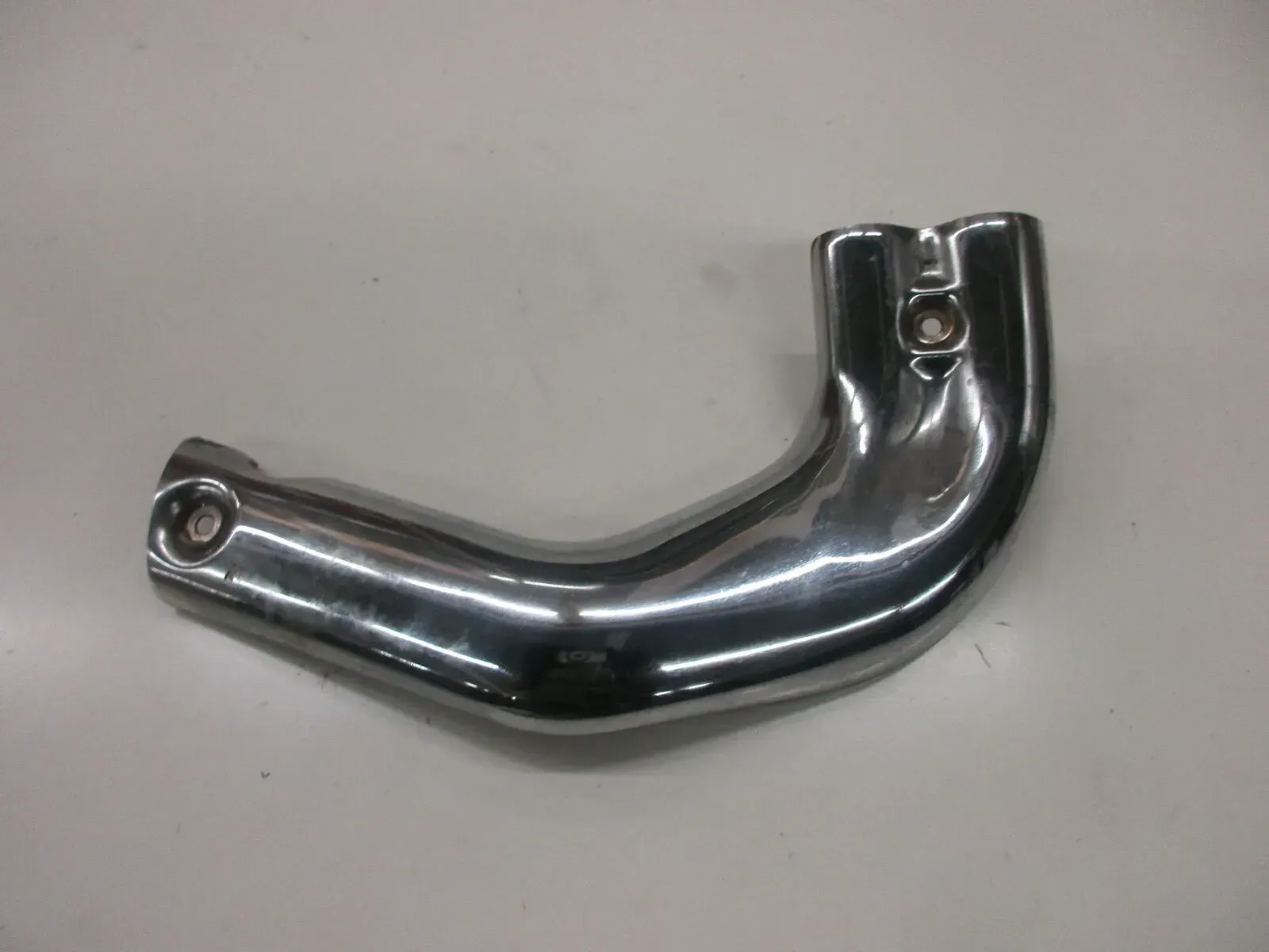 Kawasaki EL 250 B EL 252 Hitzeschild Auspuff Blende Hitzeschutz Endtopf - Bild 1