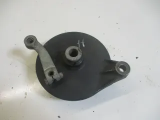 1. Kawasaki KDX 175  DX175B Bremstrommel Bremsankerplatte hinten brake drum rear - Bild 2