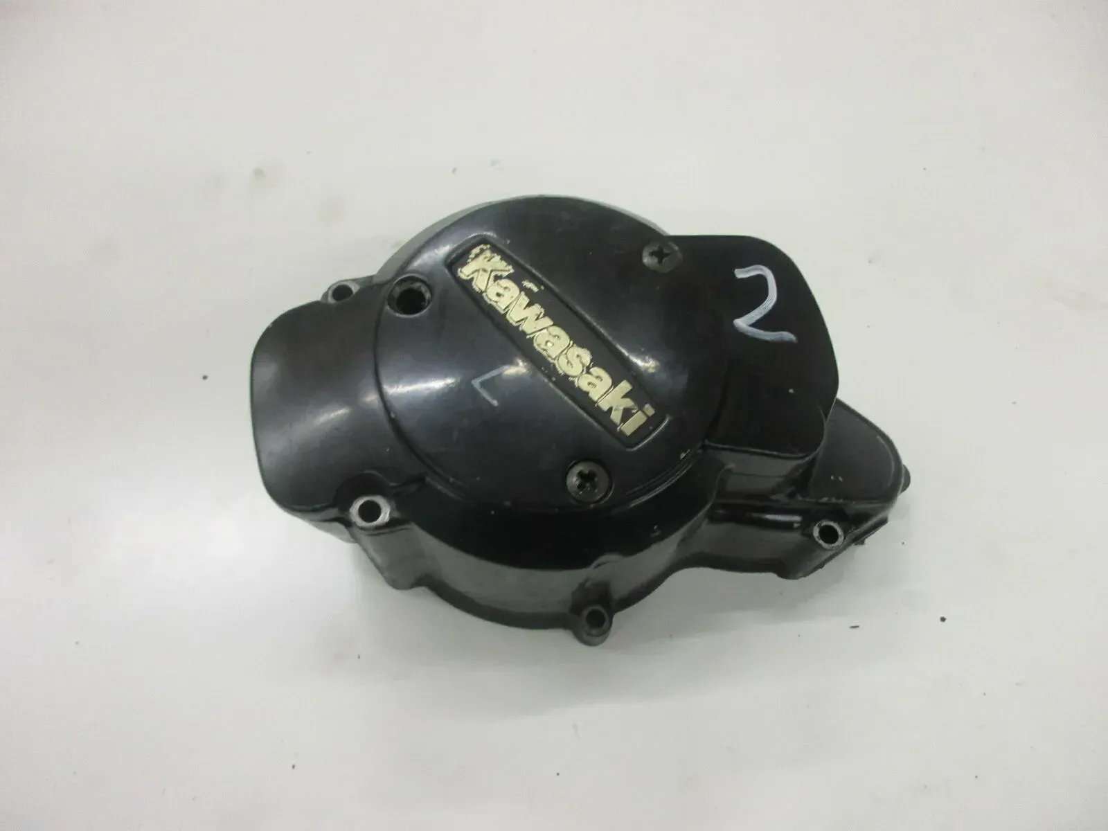 1. Kawasaki GPZ 305 EX305A Lichtmaschinendeckel (2) links Motordeckel Gehäuse - Bild 1