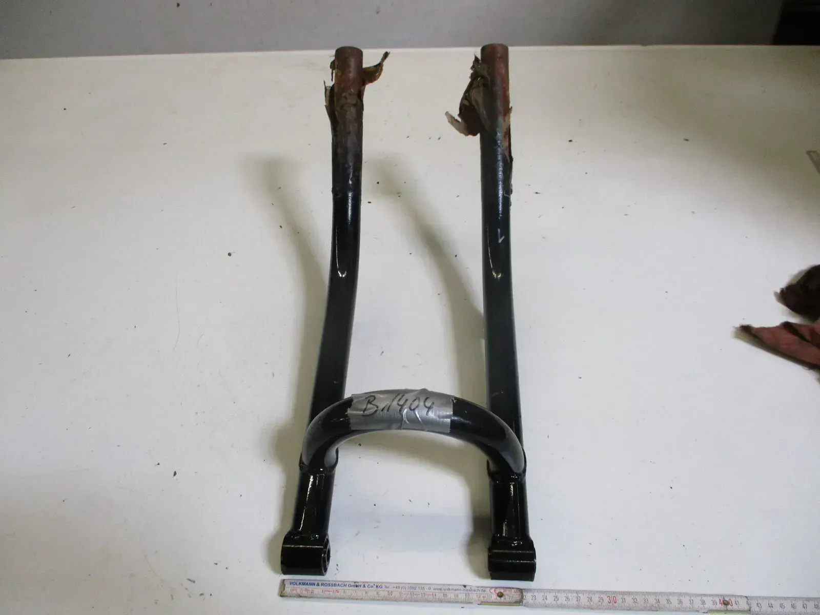 Gabel Schwinge vorne B1408 EML BMW R 100 RS K 100 LT Umbau Seitenwagen Beiboot - Bild 1
