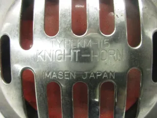 B1341 Knight Hupe HM-115 Horn 12V 3.5 A Signalhorn Oldtimer vintage BMW Zündapp - Bild 3