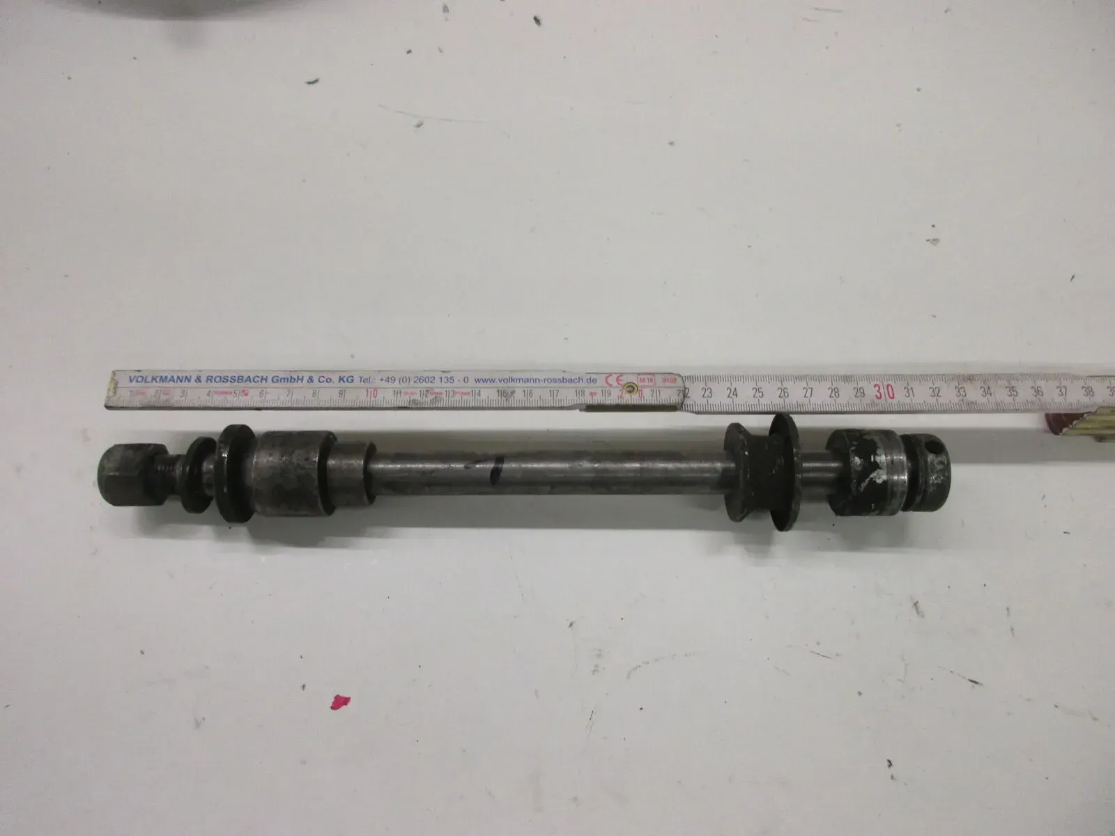 Suzuki GS 550 M Katana Steckachse hinten (1) Achse Hinterrad 17 mm Felge axle - Bild 1
