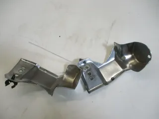 Honda Gl 1200 SC 14 DX Goldwing Vergaserverkleidung links rechts Chrom Blende - Bild 3