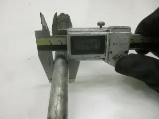 1. Kawasaki GPZ 305 EX305A Steckachse vorne 15 mm Achse Vorderrad Felge axle - Bild 3