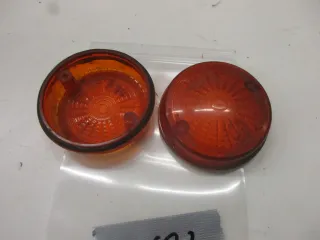 Blinkergläser Blinker B1673 MZ TS 250 Ersatzglas hinten rechts links turn signal - Bild 3