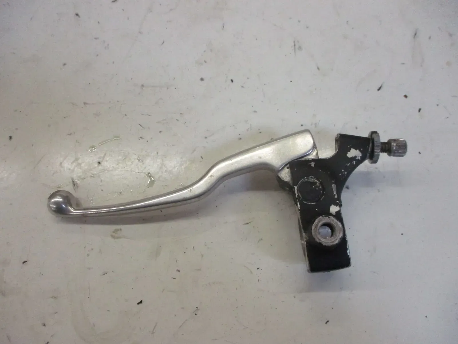 1. Kawasaki EN 500 EN500A Kupplungshebelhalter mit Kupplungshebel Armatur links - Bild 1