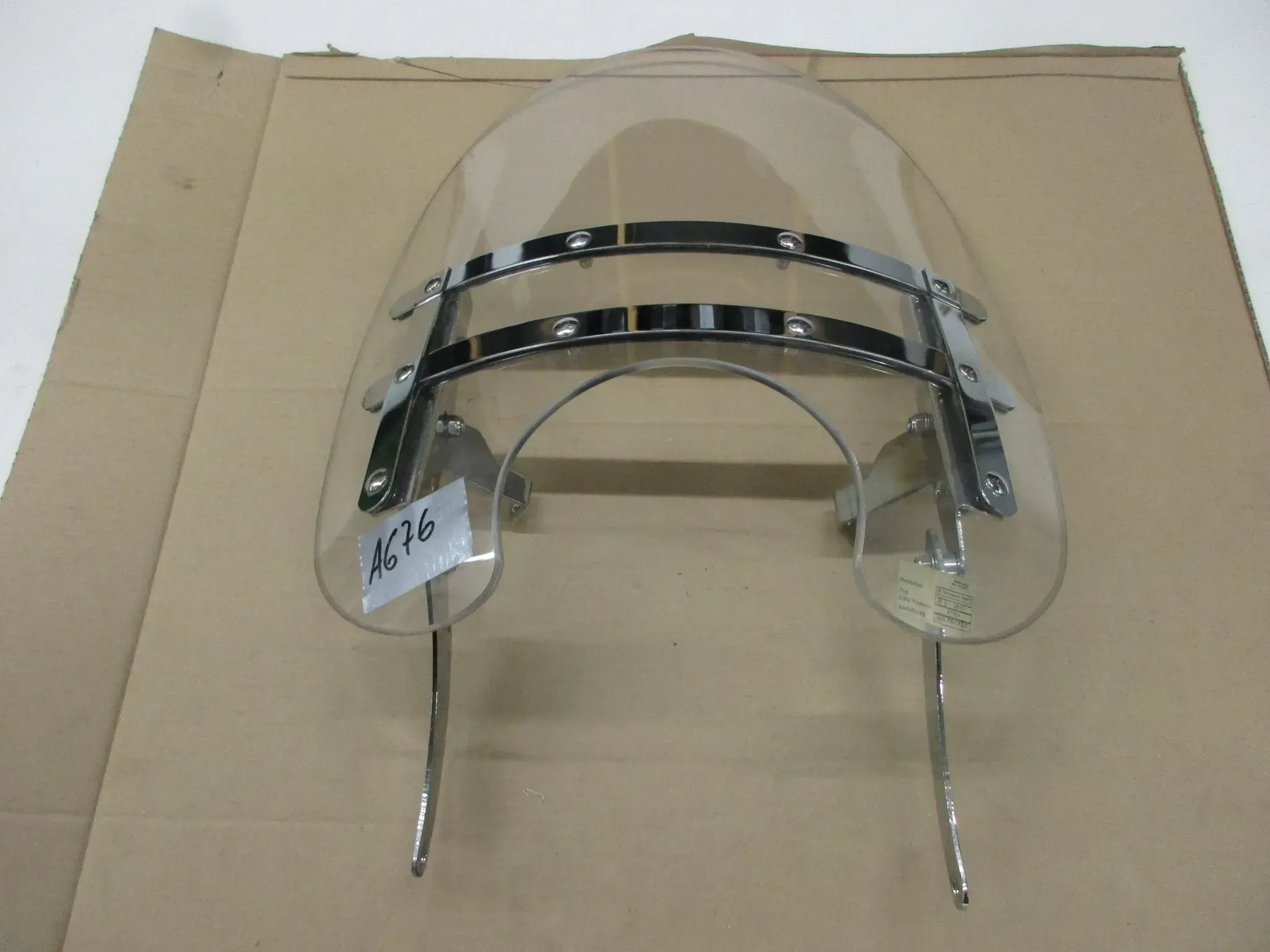 A676 Harley Davidson Windschild Verkleidung Cockpitscheibe KBA 37926 Schutzscheibe - Bild 1