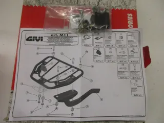 A1049 Givi Grundplatte Monokey Kofferhalter Topcase M11 Trägerplatte Koffer - Bild 5