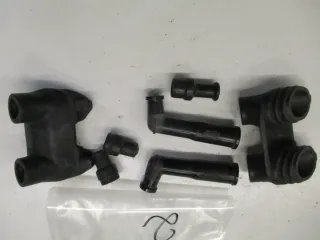 3. Honda GL 1100 SC02 Goldwing Zündkerzenstecker mit #2 Abdeckung Dichtung Gummi - Bild 2