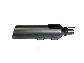 J371. Harley Davidson Dyna Fat Bob FXFBS Auspuff Schalldämpfer 64900943 Endtopf muffler - Bild 2