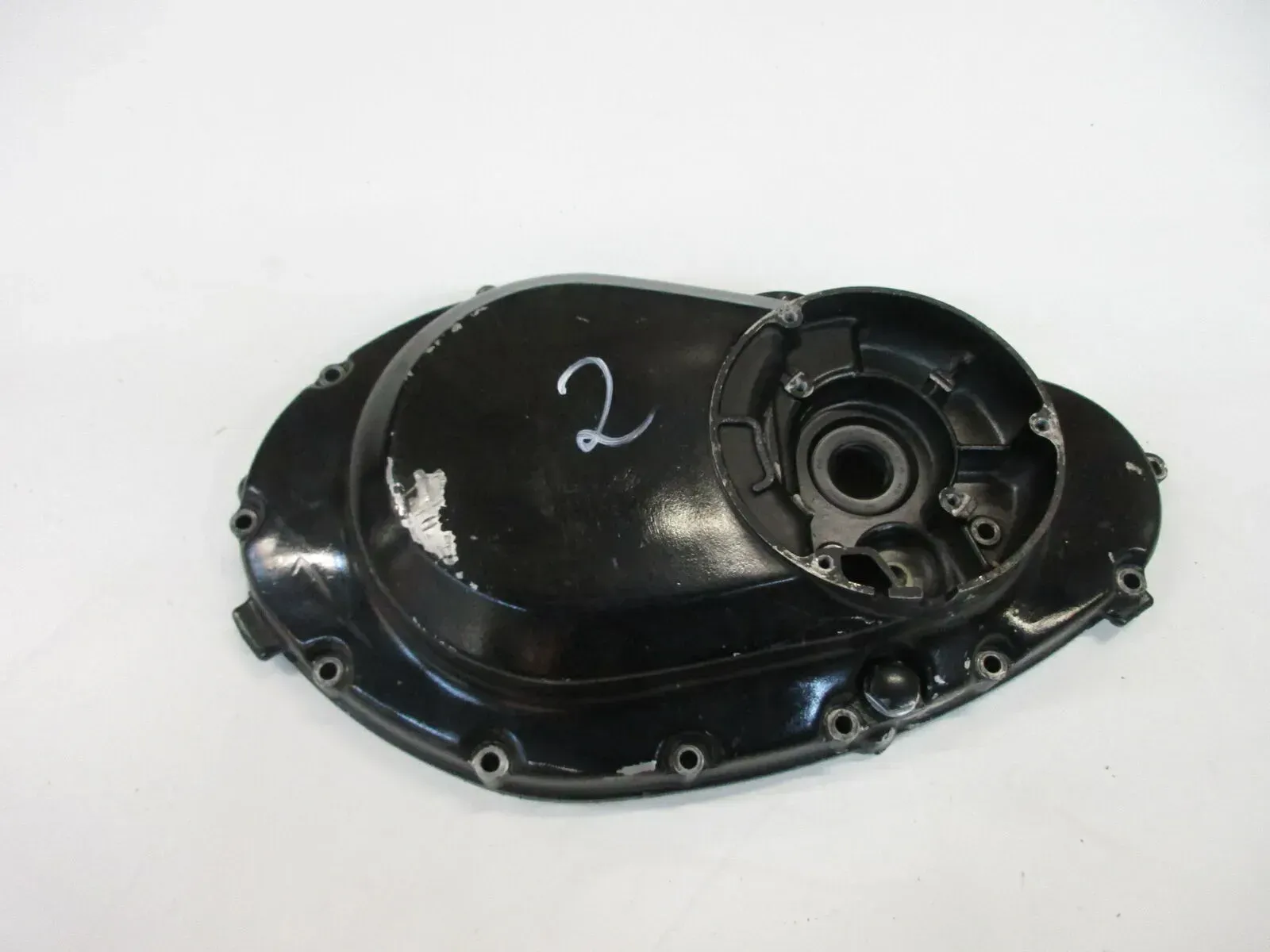 O1. Suzuki GSX 400 E GK 53 C Kupplungsdeckel (2) rechts Motor Motordeckel clutch - Bild 1