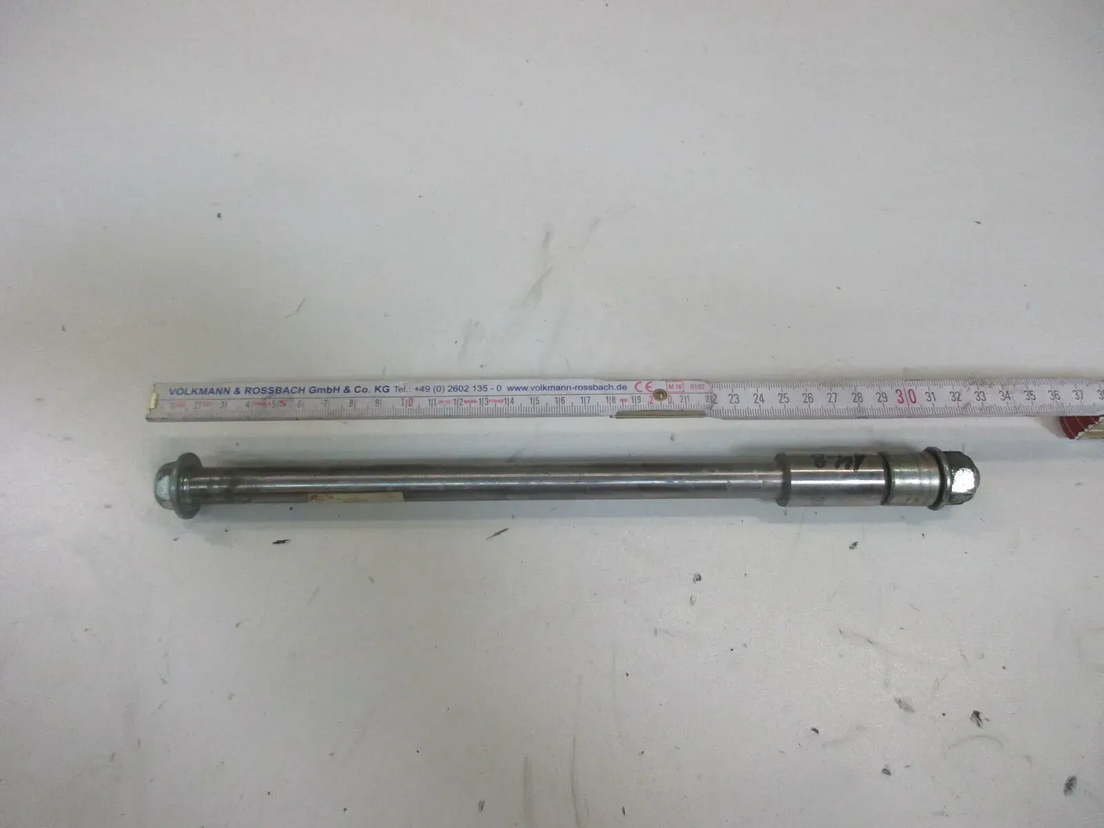 O1. Honda CBR 1000 F SC21 Steckachse vorne Achse Vorderrad Axle Felge Wheel - Bild 1